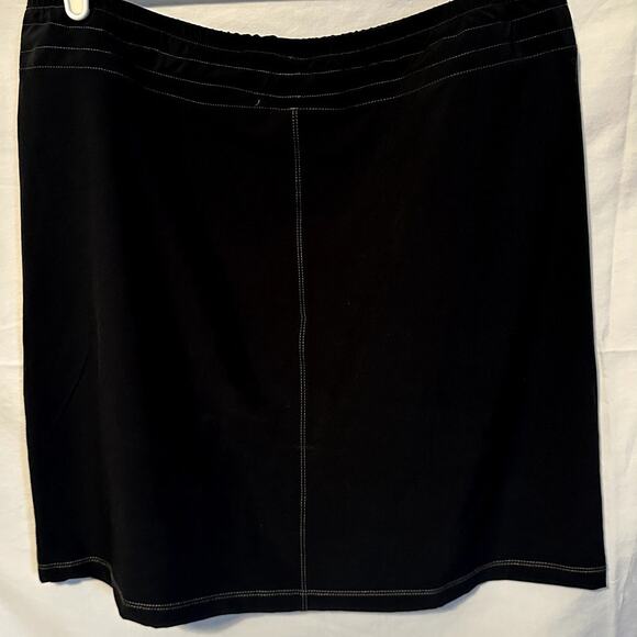 Adventura Black womens skirt eco-friendly Size 10 - Picture 4 of 8